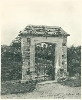 Crowhurst: Crowhurst Place, Surrey, Ornamental Gate