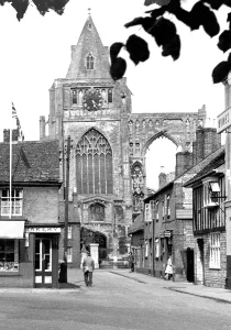 Crowland: Crowland, Abbey c1955