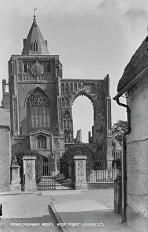 Lincolnshire: Crowland Abbey West Front
