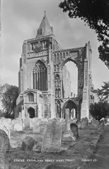 Carvings: Crowland Abbey - West Front