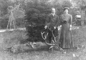 Stay: The Crown Prince Couple on the hunt, 1910