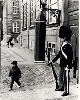 Denmarks: Crown Prince Fredrick of Denmark and guard