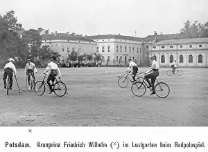 Racket: Crown Prince Friedrich Wilhelm, c. 1900