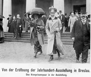 Hussar: The crown prince and princess at the opening