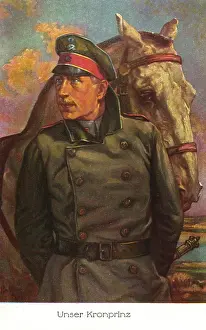 Breasted: Crown Prince Wilhelm of Germany, WW1