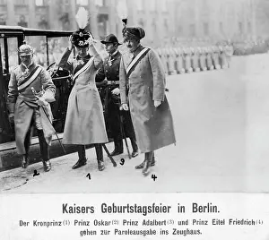 Hussar: Crown Prince Wilhelm of Prussia during the