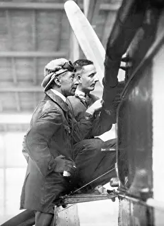 Crown Prince Wilhelm of Prussia in aviator uniform, 1925
