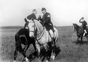 Handshake: Crown Prince Wilhelm of Prussia and Emperor