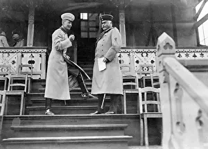 Climbs: Crown Prince Wilhelm of Prussia with General