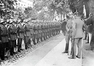 Unveiling: Crown Prince Wilhelm of Prussia at the unveiling