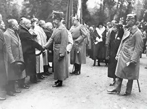 Hussar: Crown Prince Wilhelm of Prussia welcomes representatives