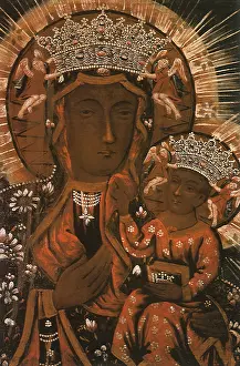 Czestochowa: Crowned Madonna, Child