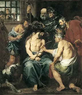 Ecce: The Crowning with Thorns, by Van Dyck