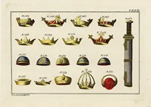 Theodoric: Crowns of the kings of the Francs