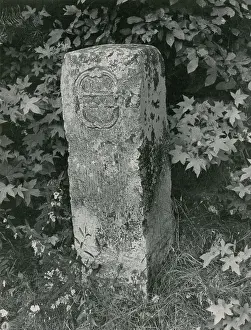 Dixon: Crownstone Marker along Mason-Dixon Line
