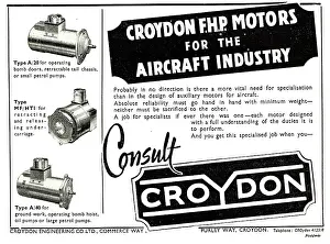 Aicraft: Croydon Engineering Aicraft Components