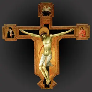 Bartolo: Crucifix, by Taddeo di Bartolo