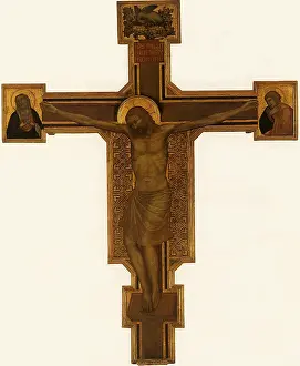 1320: Crucifix with the Virgin, St John, and the Pelican