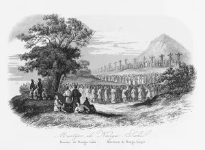 1597: Crucifixion of Christians in Japan