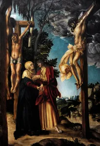 Executed: Crucifixion by Lucas Cranach the Elder