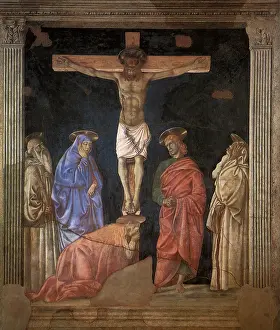 1444: Crucifixion with the Virgin