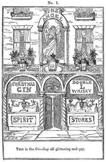 Cruikshank: Cruikshank, The Gin Shop, plate 1