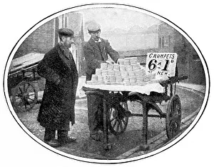 Coster: The crumpet man 1900