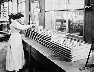 Crumpsall: Crumpsall CWS Biscuit Factory in 1908