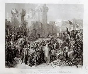 Islamics: Third Crusade (1189-1192). Surrender of Ptolemaide