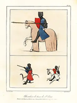 13th Century: Crusading knights of the era of King Louis IX