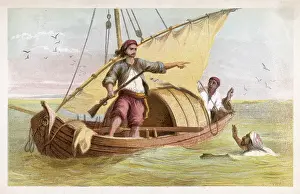 Crusoe: CRUSOE ESCAPES THE MOORS