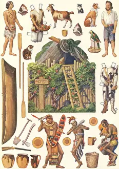 Props: Crusoe Paper Dolls
