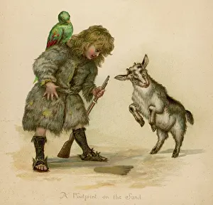 Crusoe: CRUSOE, PARROT, GOAT