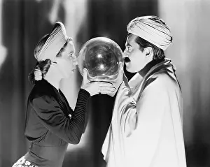 Meditating: CRYSTAL BALL