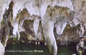 Stalactites: Crystal Cave, Hamilton Sound, Bermuda