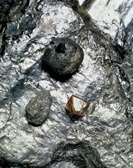 Graphite: Some crystal forms of carbon