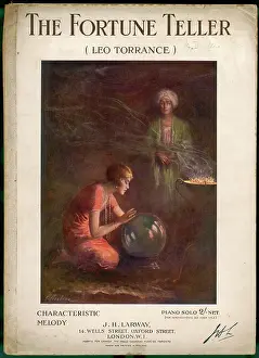 Brazier: CRYSTAL GAZER CIRCA 1910