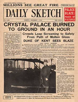 Buckland: Crystal Palace burned to the ground