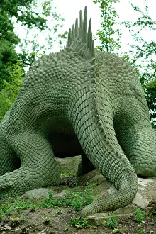 Lacertilia: Crystal Palace Dinosaur Models
