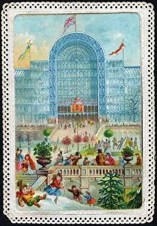 The Michael Diamond Collection: Crystal Palace with snow scene