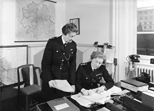 Epaulettes: CS Winifred Barker and Superintendent Shirley Becke