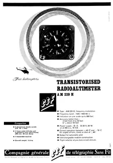 Altimeter: CSF AM 220 H Radio Altimeter