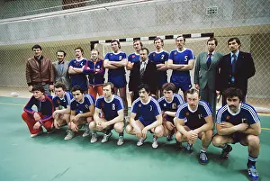 Handball: CSKA handball players, 1980