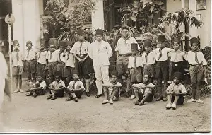 Colombo: Cub pack in Colombo, Western Ceylon (Sri Lanka)