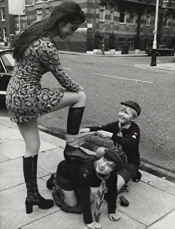 Client: Cub Scouts taking part in Operation Shoeshine