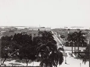 Cienfuegos: Cuba: panoramic view of Cienfuegos
