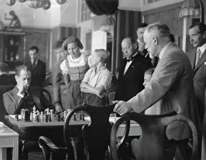 Semmering: The Cuban chess player Jose Raul Capablanca