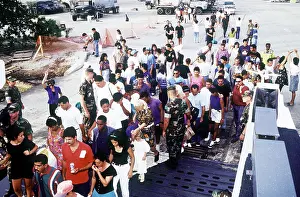 Guantanamo: Cuban migrants at Guantanamo Bay Naval Base ?