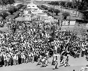 Strongman: Cuban political demonstration supported ?