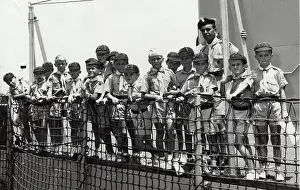Onboard: Cubs on Royal Navy ship